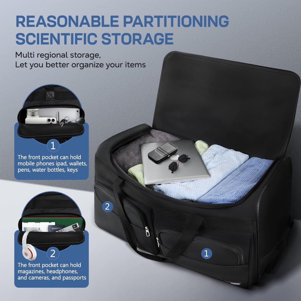 BOLSA DE VIAJE PARA MANO - EXTRA GRANDE - ADULTOS